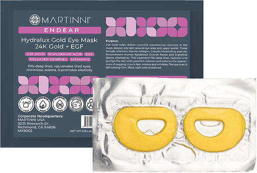 Hydralux Gold Eye Mask 24K Gold + EGF 